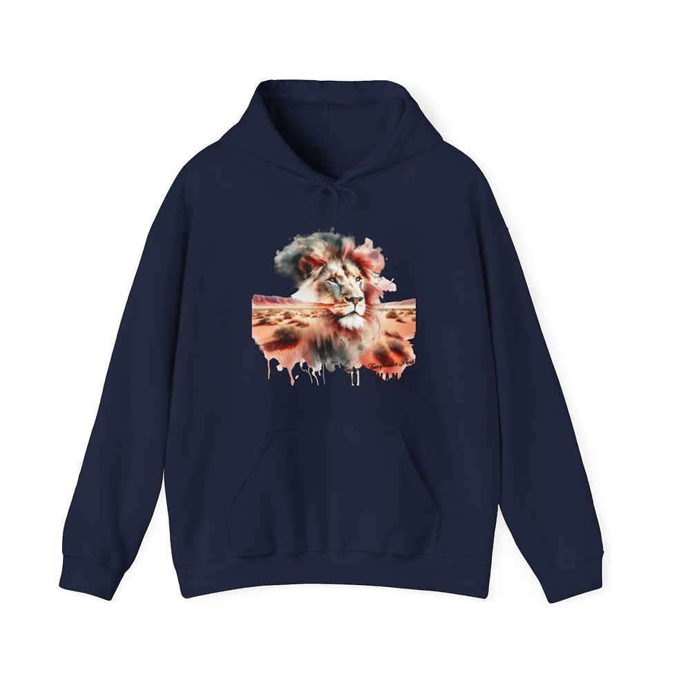 Thumbnail: Kgalagardi Park Botswana: Unisex Heavy Blend™ Hooded Sweatshirt