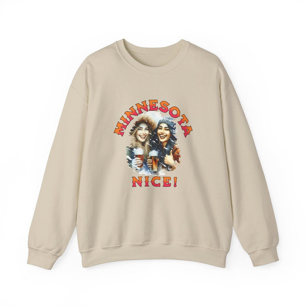 Thumbnail: Minnesota Nice: Unisex Heavy Blend™ Crewneck Sweatshirt