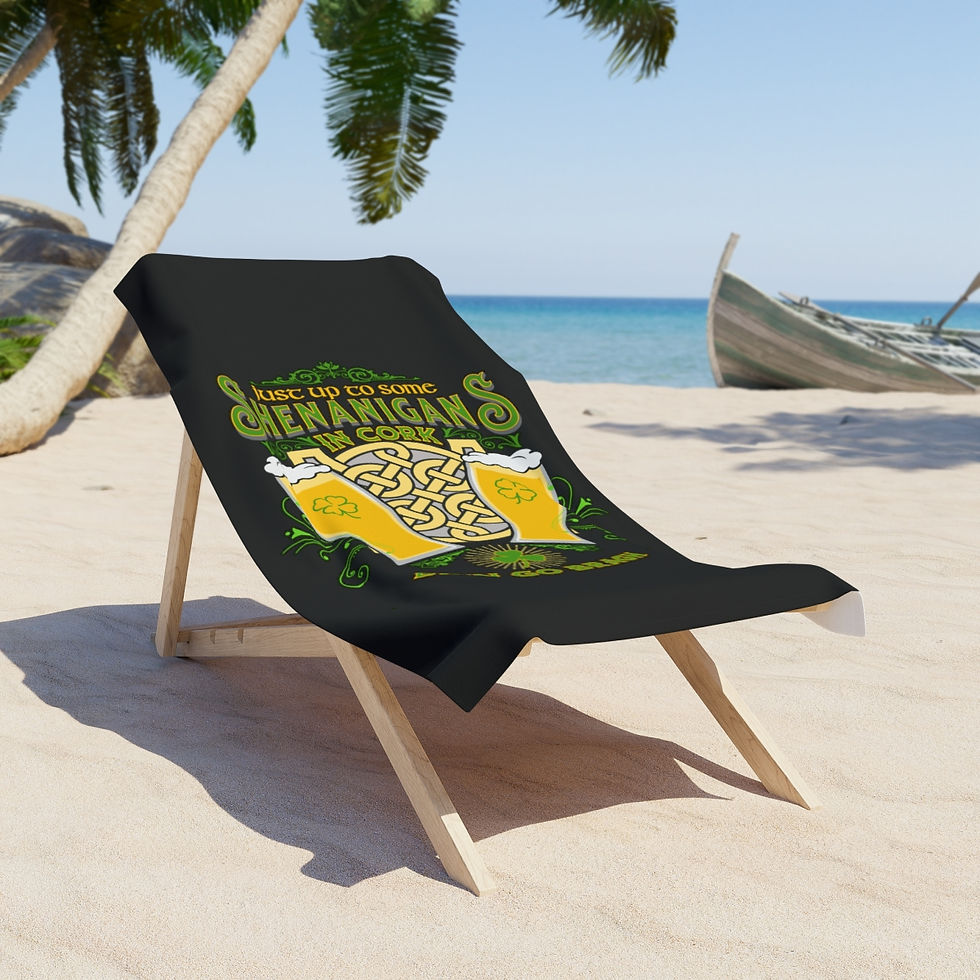 Thumbnail: Cork Ireland Shenanigans: Beach Towel