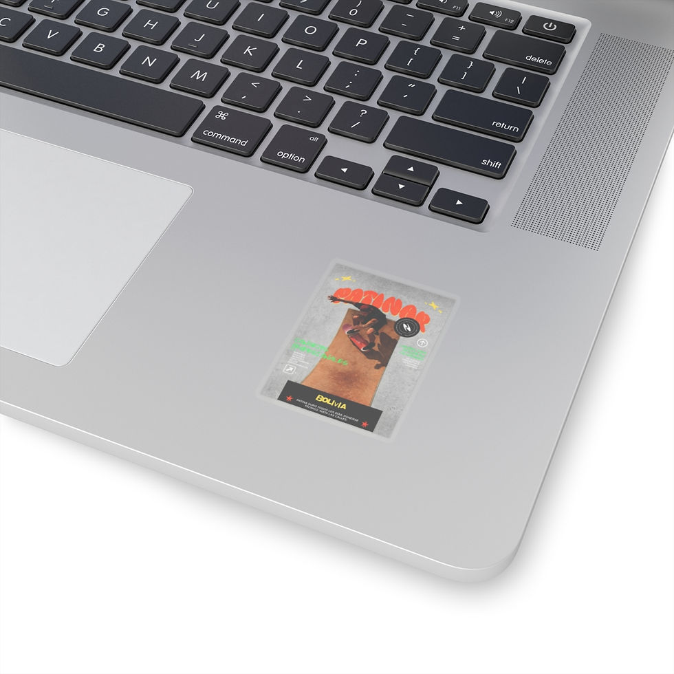 Thumbnail: Patinar Bolivia: Kiss-Cut Stickers