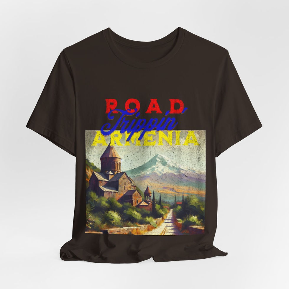 Thumbnail: Road Trippin Armenia: Unisex Jersey Short Sleeve Tee