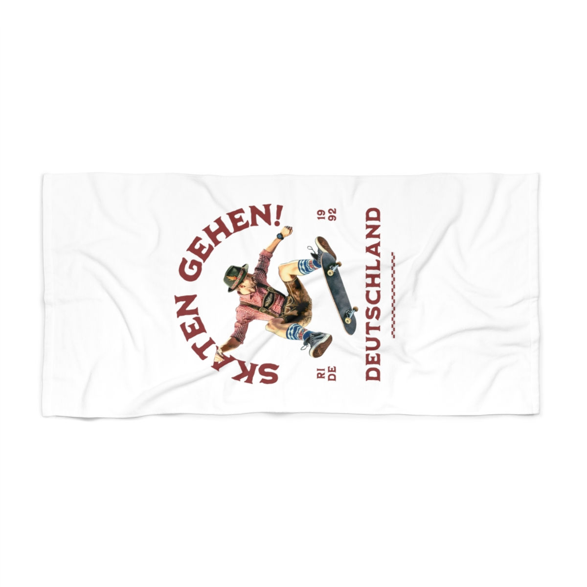 Skaten Gehen Germany: Beach Towel