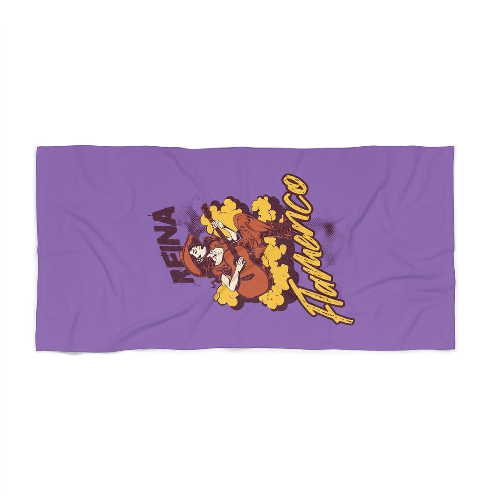 Reina Flamenco Spain: Beach Towel