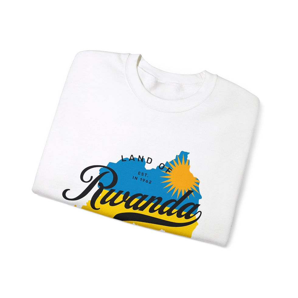 Thumbnail: Rwanda Land of a Thousand Hills: Unisex Heavy Blend™ Crewneck Sweatshirt