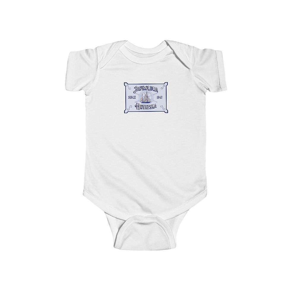 Thumbnail: Jadrolinja Hrvatska: Infant Fine Jersey Bodysuit