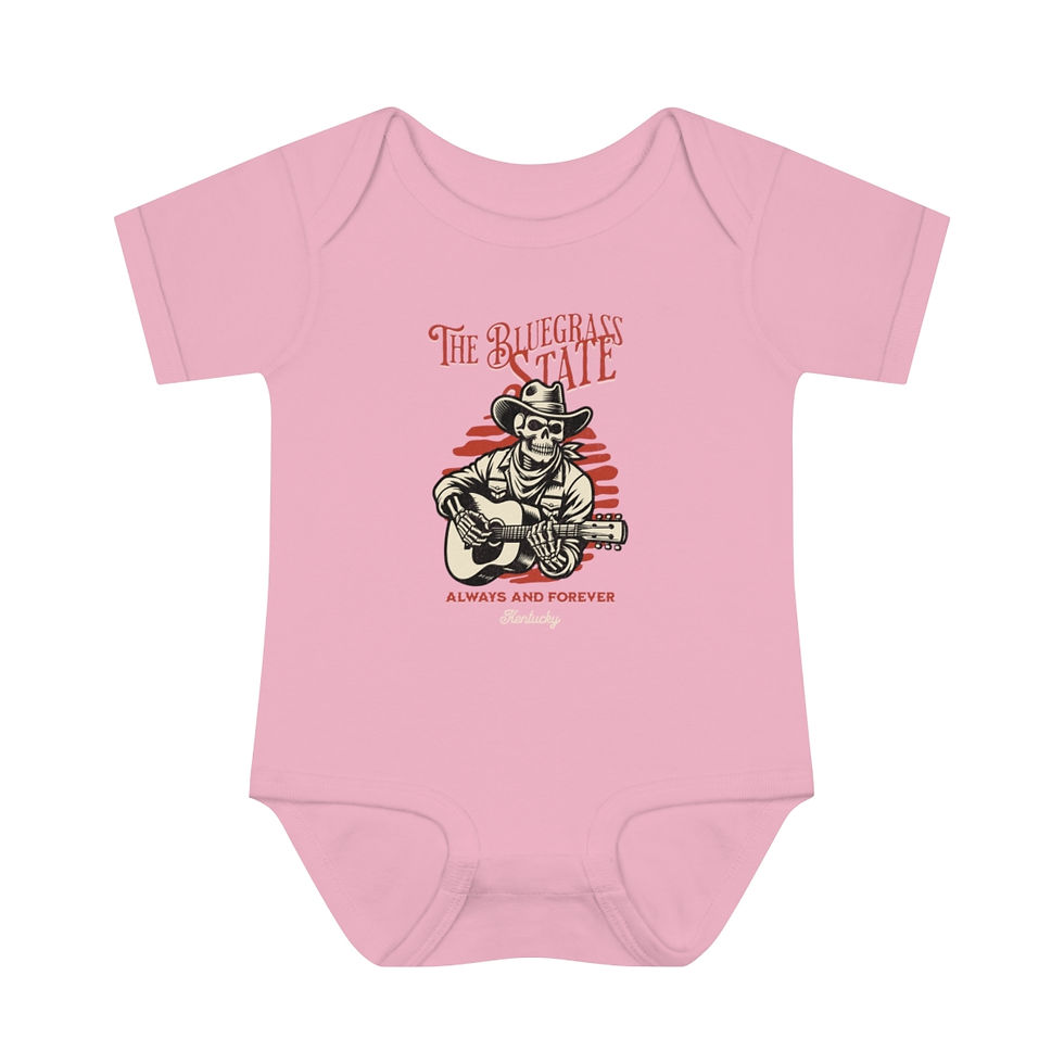 Thumbnail: Kentucky the Bluegrass State: Infant Baby Rib Bodysuit