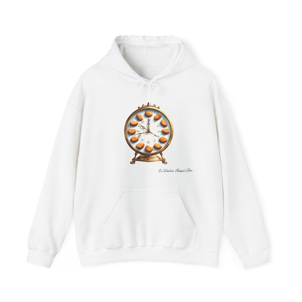 Thumbnail: Chicken Nugget Time: Unisex Heavy Blend™ Hooded Sweatshirt