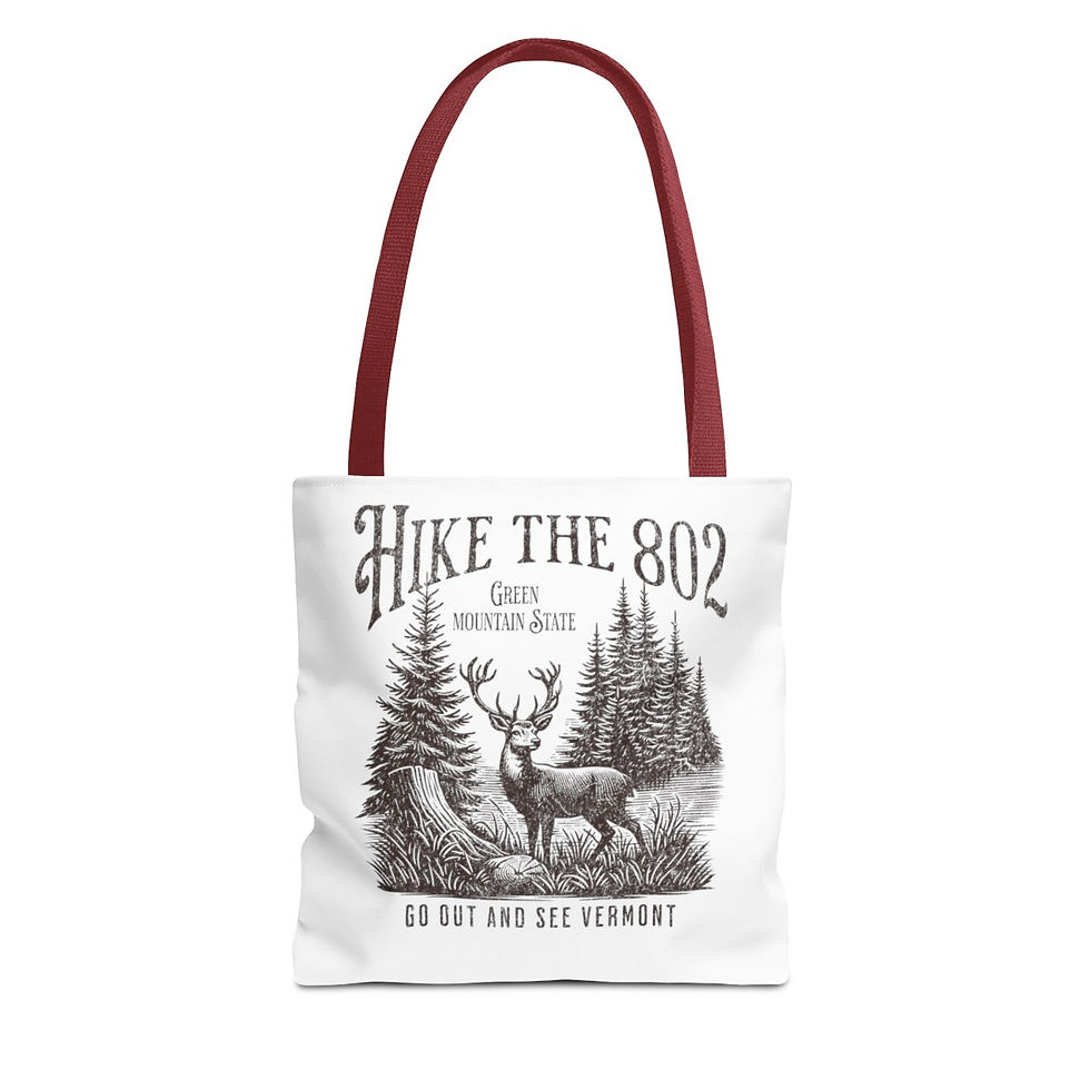Thumbnail: Hike the 802: Tote Bag (AOP)