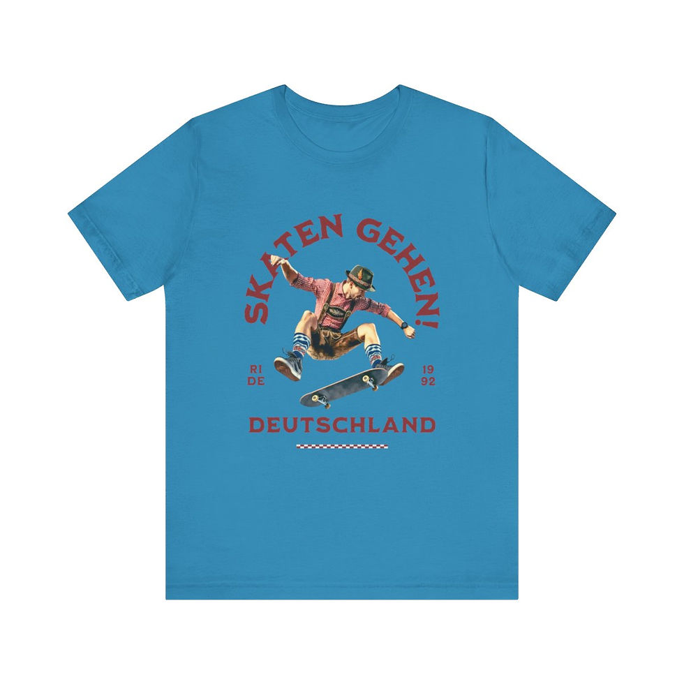 Thumbnail: Skaten Gehen Germany: Unisex Jersey Short Sleeve Tee