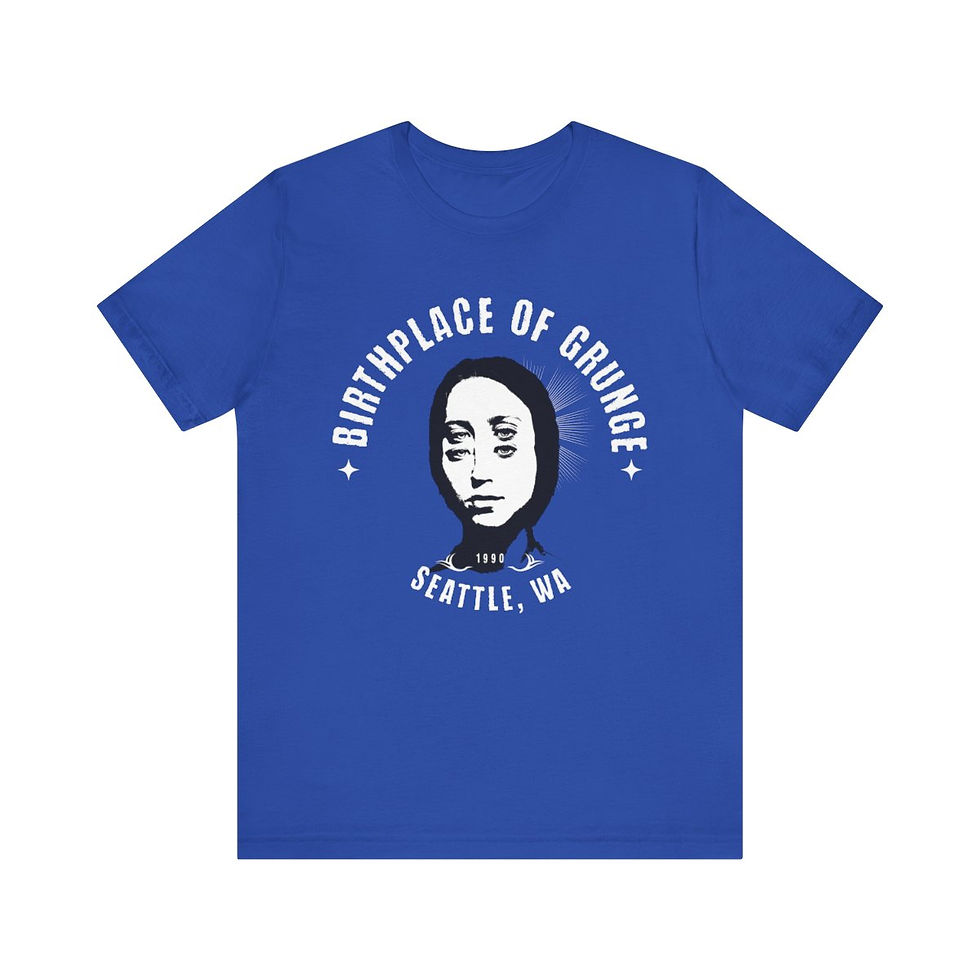 Thumbnail: Birthplace of Grunge: Unisex Jersey Short Sleeve Tee