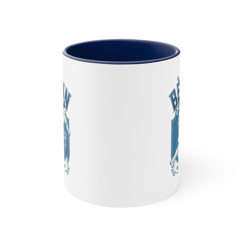 Thumbnail: Benin Football: Accent Coffee Mug, 11oz