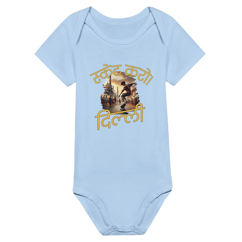 Thumbnail: Go Skate Delhi: Classic Baby Short Sleeve Bodysuit