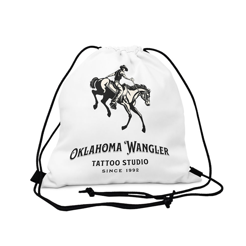 Thumbnail: Oklahoma Wrangler: Outdoor Drawstring Bag