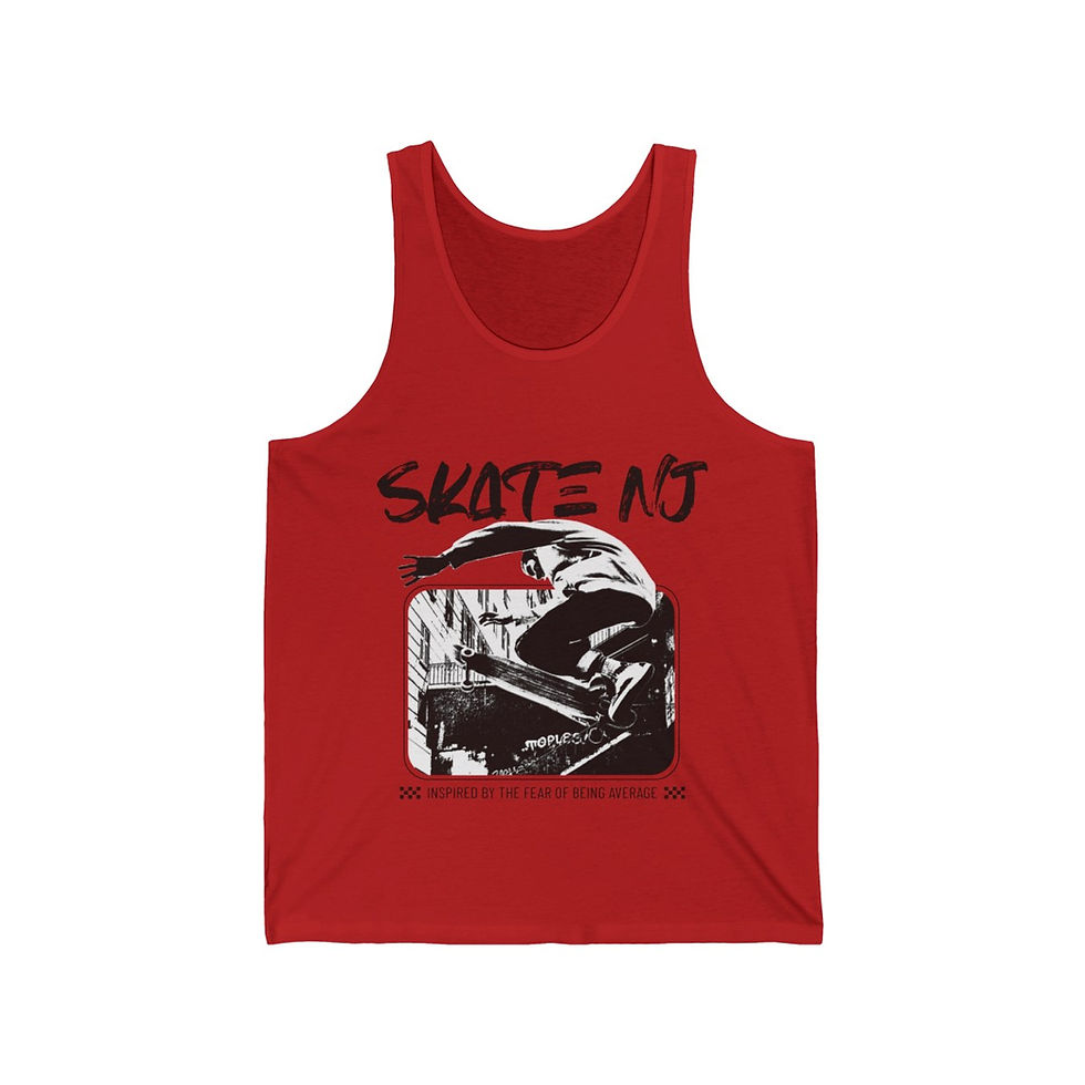 Thumbnail: Skate New Jersey: Unisex Jersey Tank