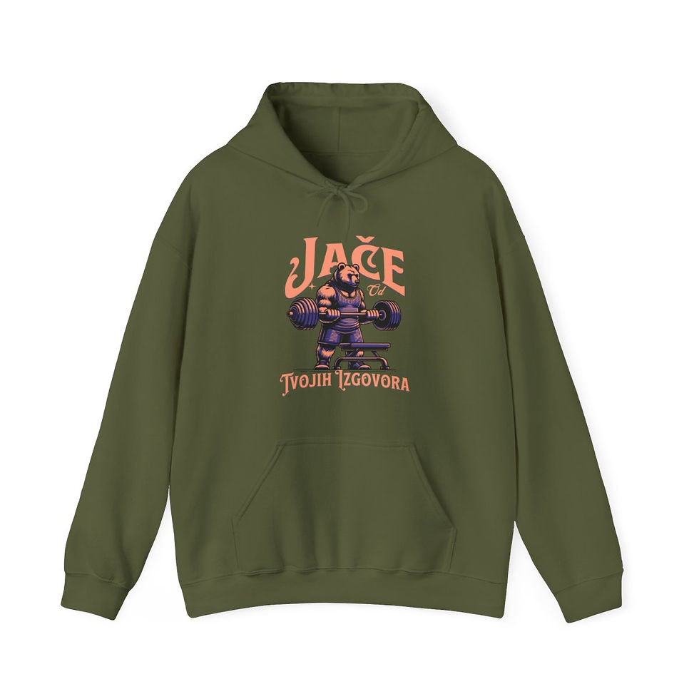Thumbnail: Jace Bosnia: Unisex Heavy Blend™ Hooded Sweatshirt