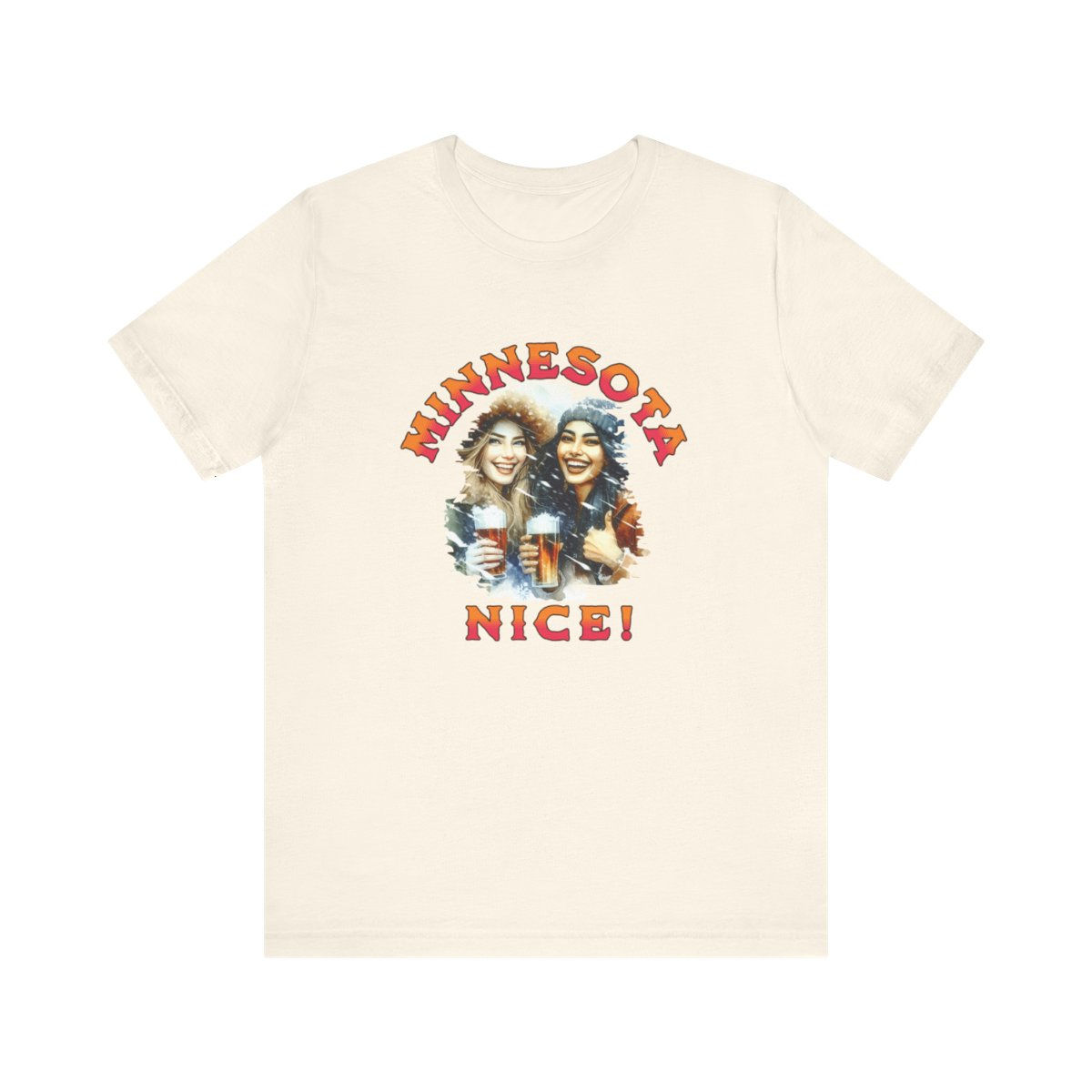 Minnesota Nice: Unisex Jersey Short Sleeve Tee
