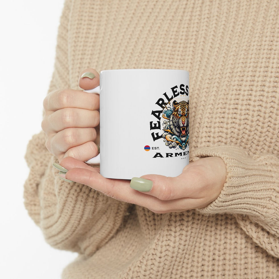 Thumbnail: Fearless Spirit Armenia: Ceramic Mug, (11oz, 15oz)
