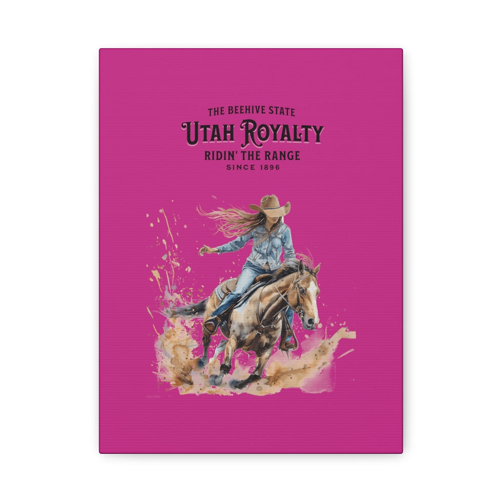 Thumbnail: Utah Royalty: Matte Canvas, Stretched, 1.25"