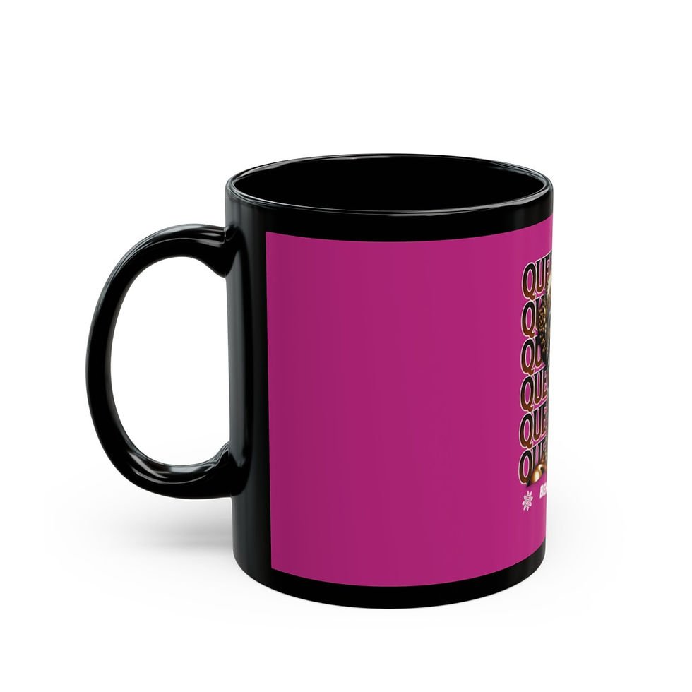 Thumbnail: Benin Queen: Black Mug (11oz, 15oz)