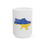 Thumbnail: Ukraine Flag Map: Ceramic Mug, (11oz, 15oz)