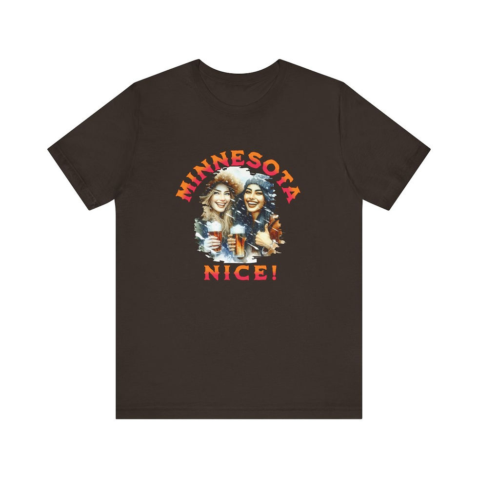 Thumbnail: Minnesota Nice: Unisex Jersey Short Sleeve Tee