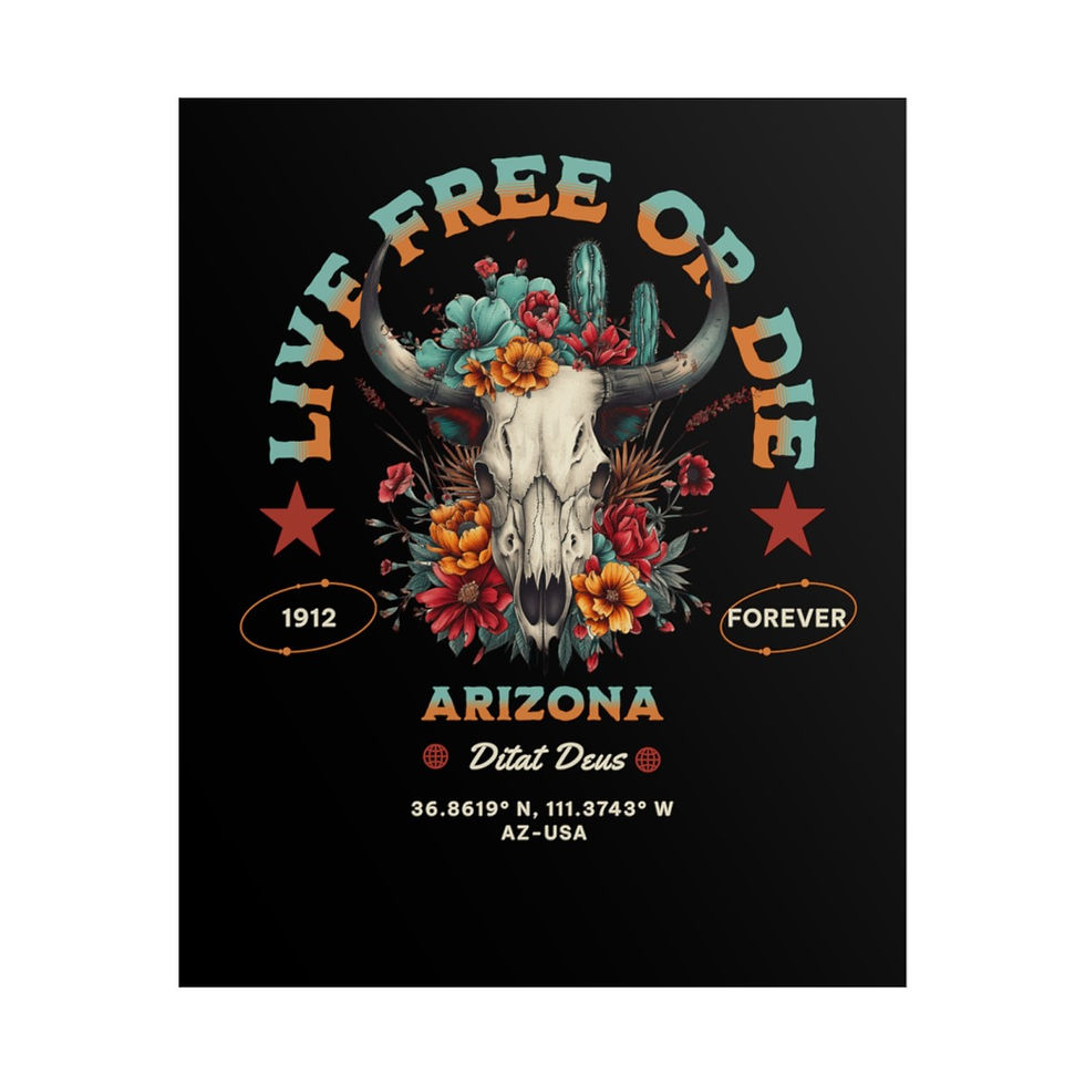 Thumbnail: Live Free or Die AZ: Rolled Posters