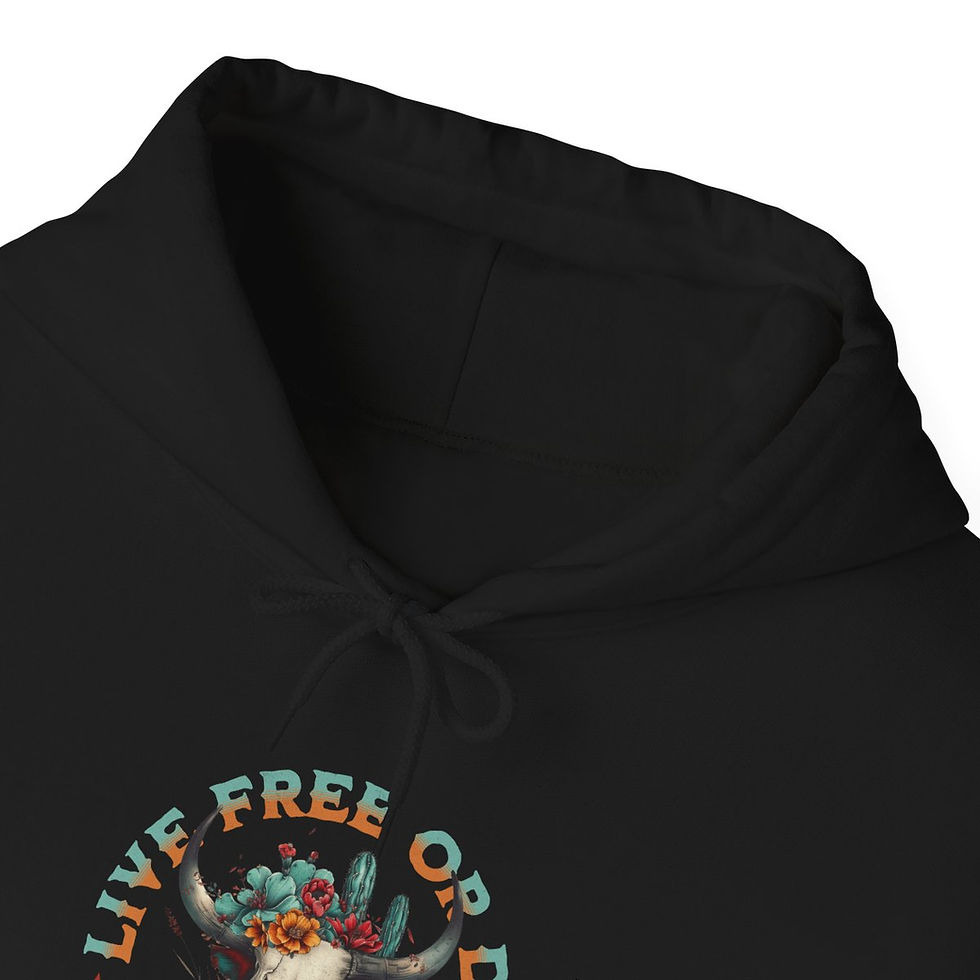 Thumbnail: Live Free or Die Texas: Unisex Heavy Blend™ Hooded Sweatshirt