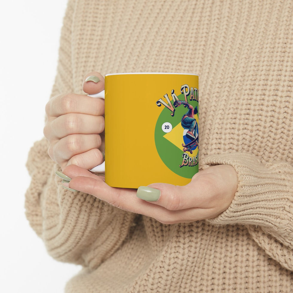 Thumbnail: Go Skate Brasil: Ceramic Mug, (11oz, 15oz)