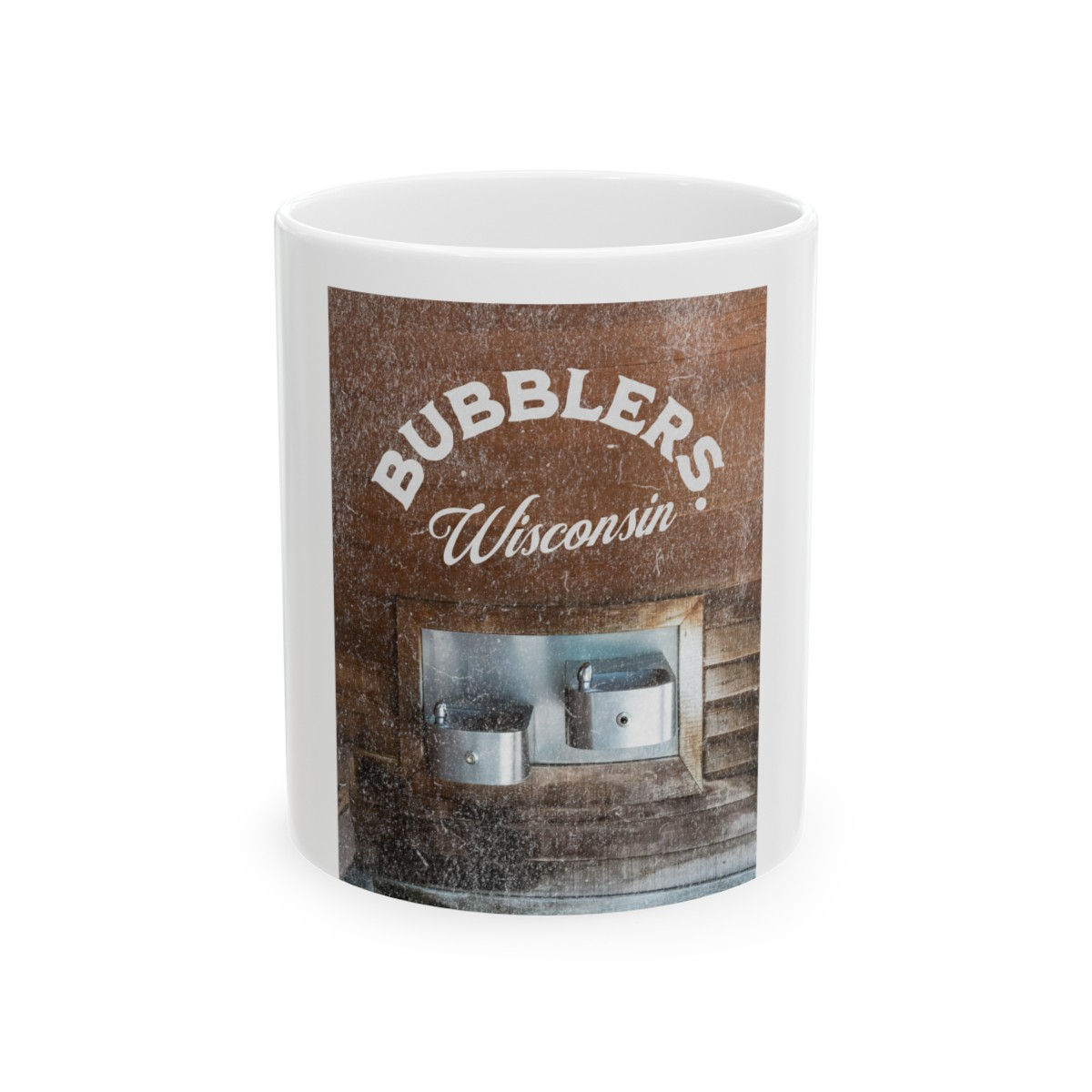 Bubblers Wisconsin: Ceramic Mug, (11oz, 15oz)