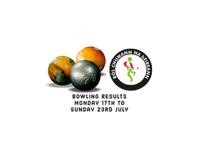 Bowling Results - Monday 17th to Sunday 23rd July