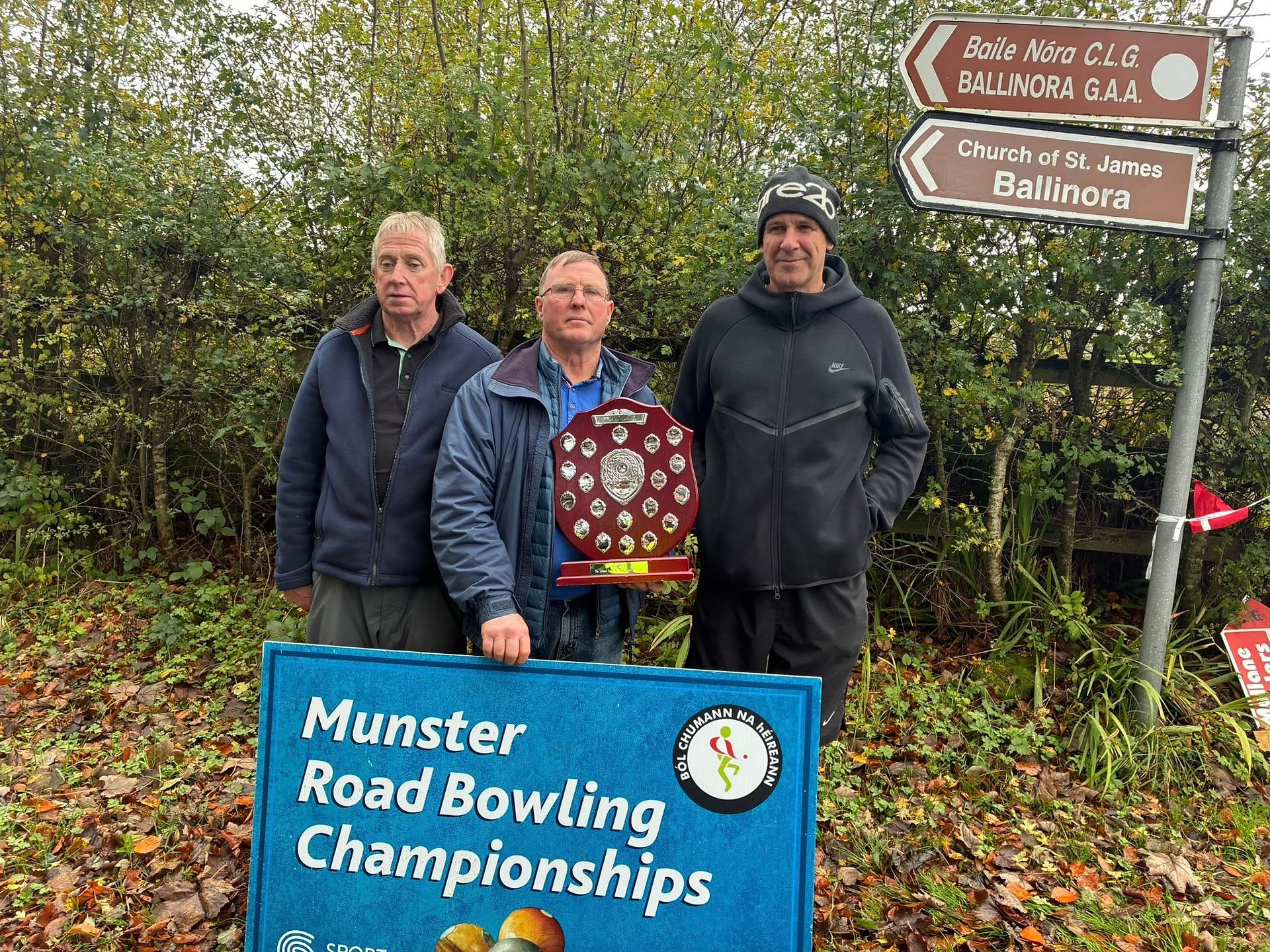 Overall Vintage Finalists Tom O'Donovan, Jerry Murphy & Paul Butler