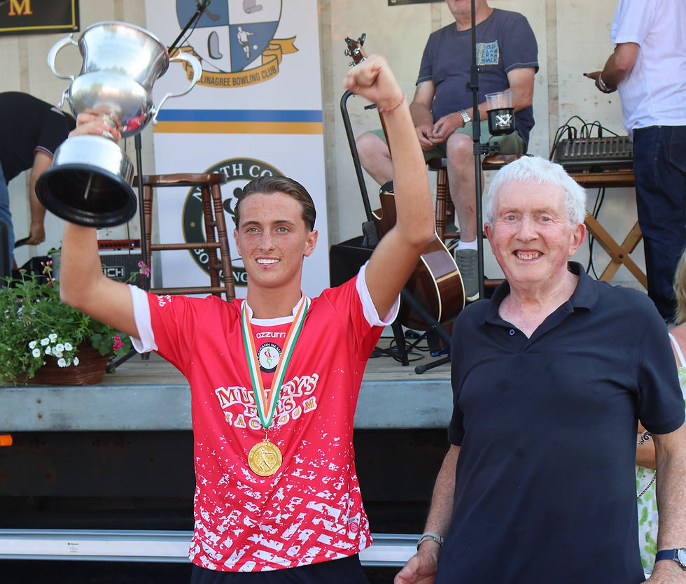 Boys U18 Winner - Gerald McDonagh