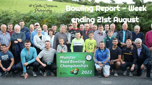 Bowling Report - Week ending 21st August