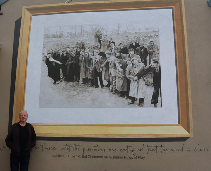 Mural unveiling at Ballinagree