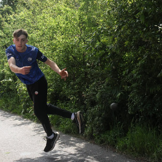 Cathal Creedon in Premier Junior A action at Ballygurteen