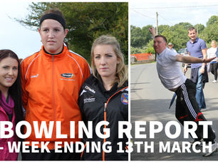 Bowling Report - Week ending 13th March