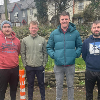 Shannonvale Nov C Tour. - Eoin Hurley r-up, Mark Courtney r-up, Ger Connolly, Seamus Cussen Winner