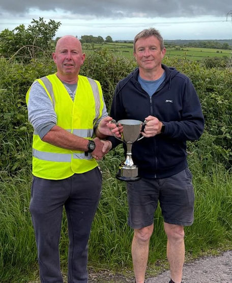 Aidan Sexton East Cork Waterford Treasure makes Nov-Vet Final Presentation to Winner Padraigh O'Brien