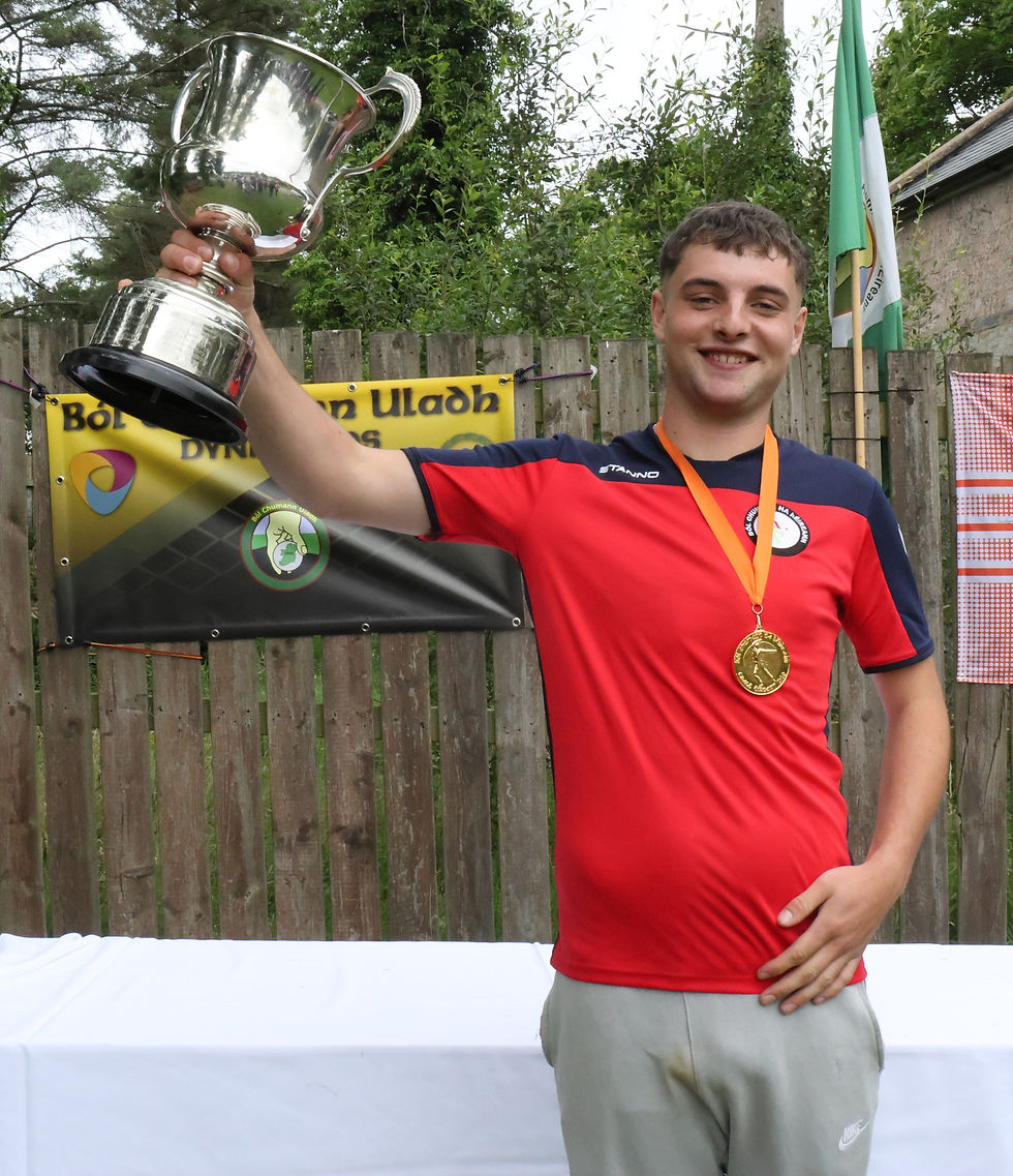 Schull and Caheragh U18 All Ireland Winner Shane Crowley