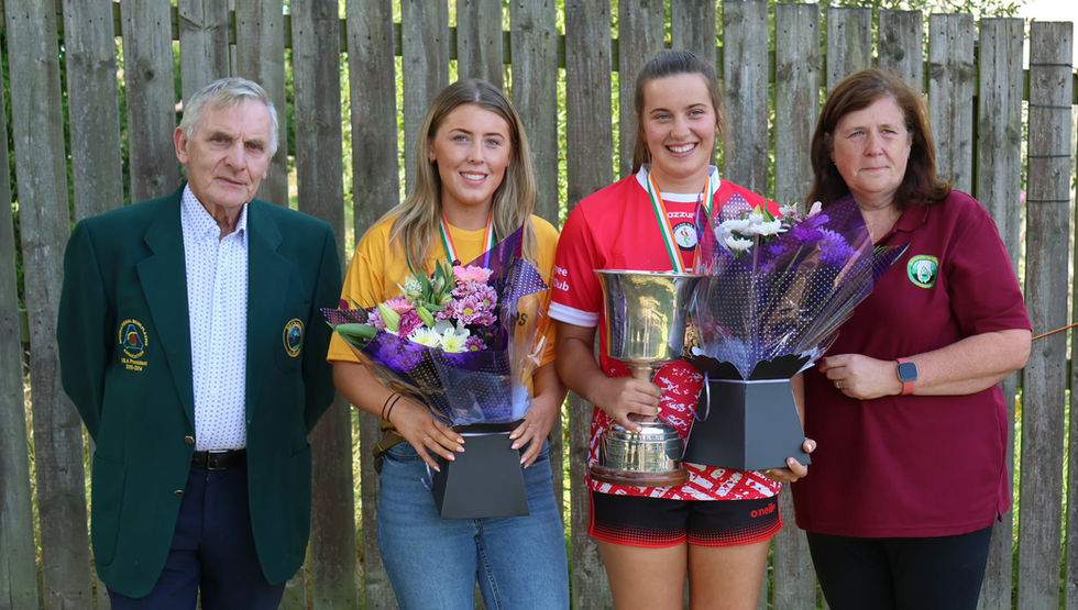 Intermediate Ladies Presentation Ailbhe O' Shea winner and Lily O' Rourke R-up
