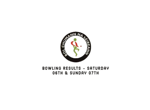 Bowling Results - Saturday 06th & Sunday 07th November