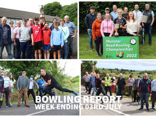 Bowling Report - Week ending 03rd July