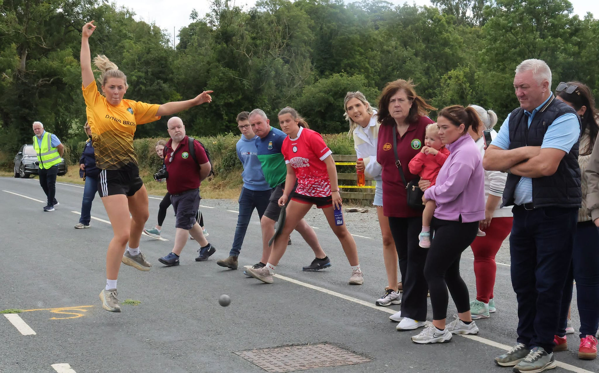 Lily O'Rourke in Intermediate Action at Keady Tassagh