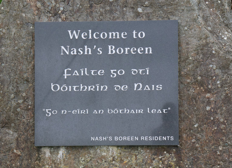 Welcome to Nash's Boreen, Fairhill