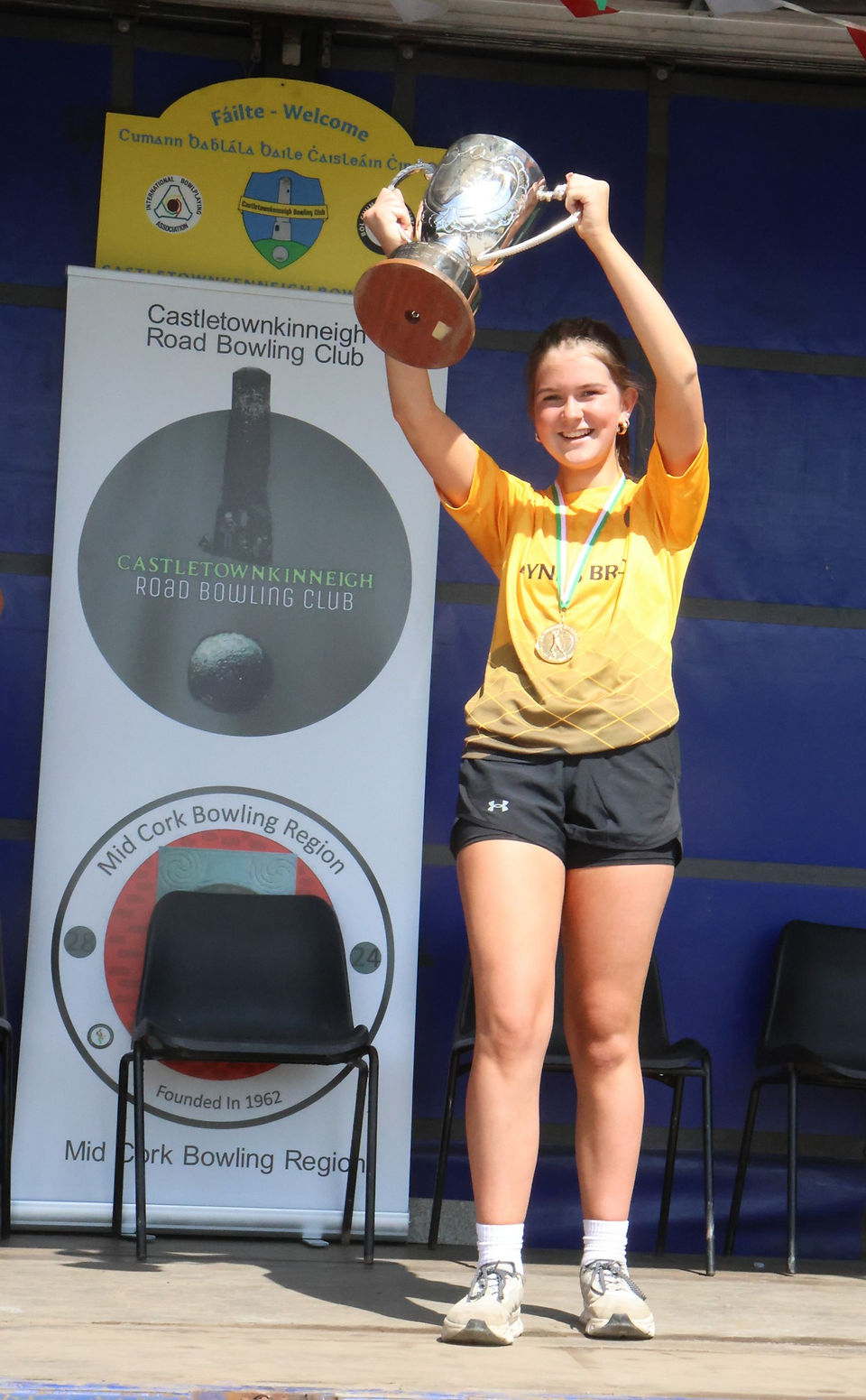 Megan O' Reilly, U16 All Ireland Winner