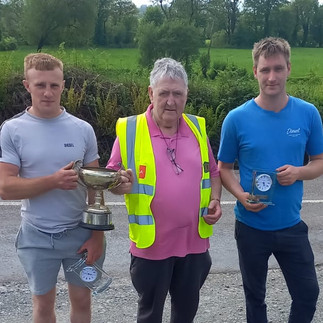 Colm Crowley Winner, Shane Shannon R-up and Ritchie Fitzgerald Carbery Jun-B Final at Bauravilla