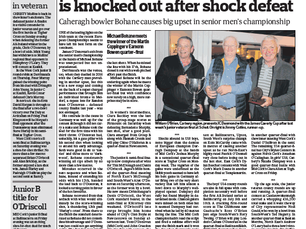 The Southern Star: Defeated 2021 finalist O' Donovan is knocked out after shock defeat