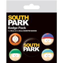 South Park Badge Pack of 5