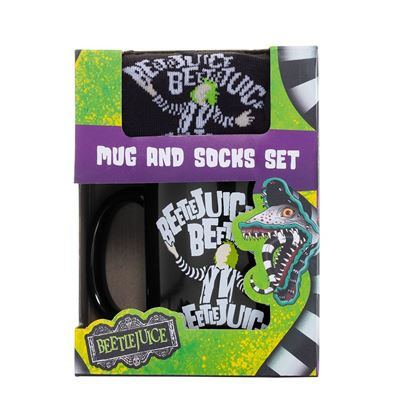 Beetlejuice Mug and Sock Set