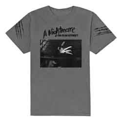 Nightmare on Elm Street (Fredy Krueger) Grey T-Shirt